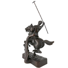 Load image into Gallery viewer, Tent Pegging Equestrian Bronze - ‘Got It!’, 1897
