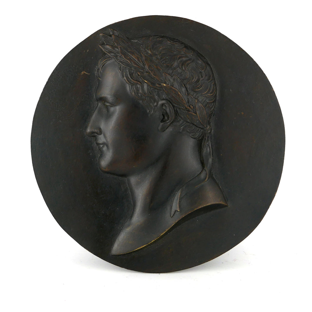 Napoleon Portrait Relief Roundel, 1860