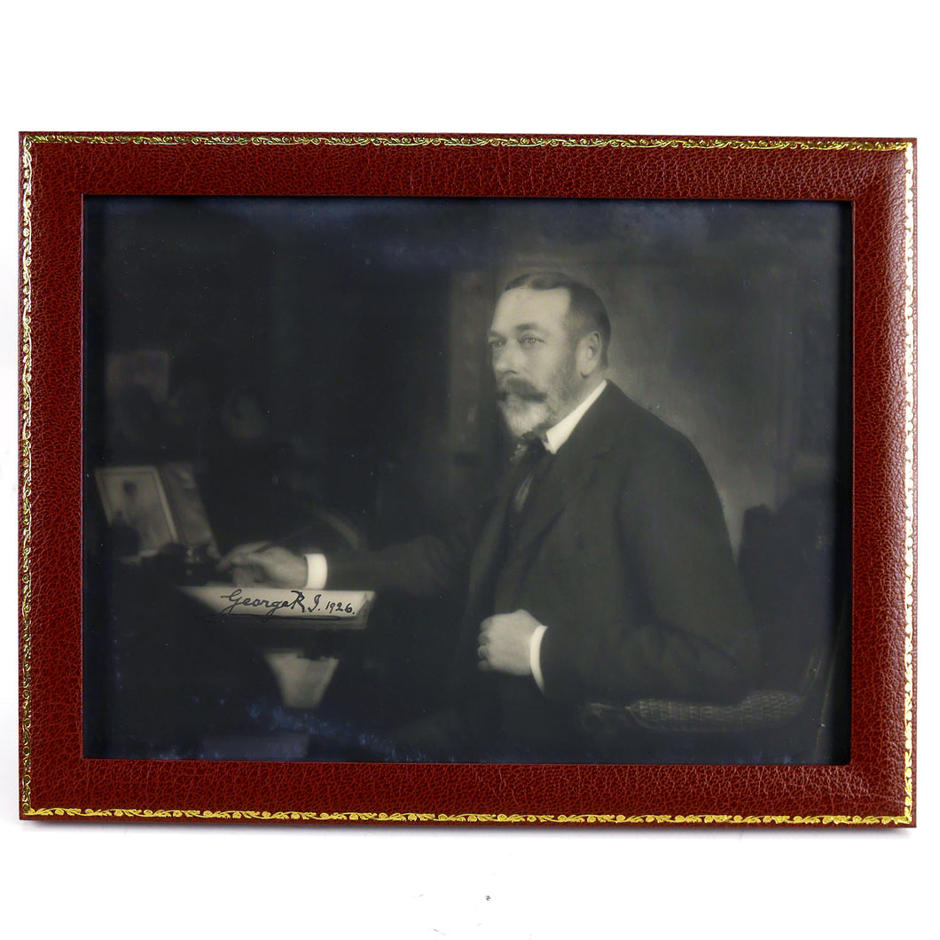 King George V Signed Portrait, 1926