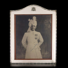 Load image into Gallery viewer, Princely India - Presentation Portrait of HH Hamidullah Khan of Bhopal, 1946
