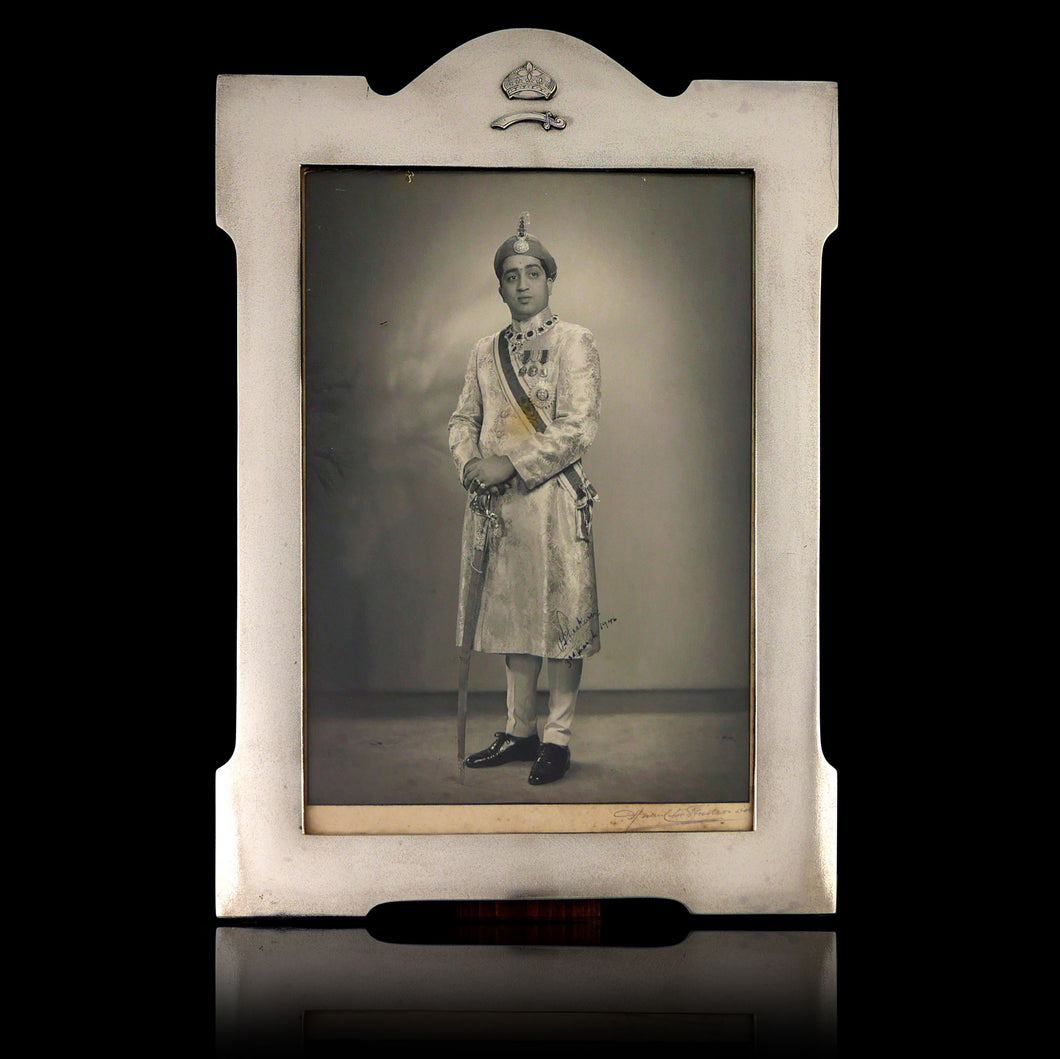 Princely India - Presentation Portrait of the Maharajah of Baroda, 1946