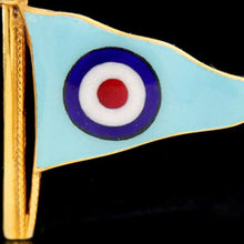 Load image into Gallery viewer, Royal Air Force Yacht Club Burgee Brooch

