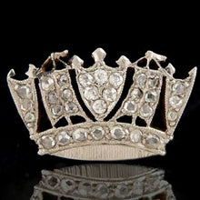 Load image into Gallery viewer, Small Royal Navy Crown Brooch
