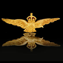 Load image into Gallery viewer, Royal Air Force Eagle Brooch
