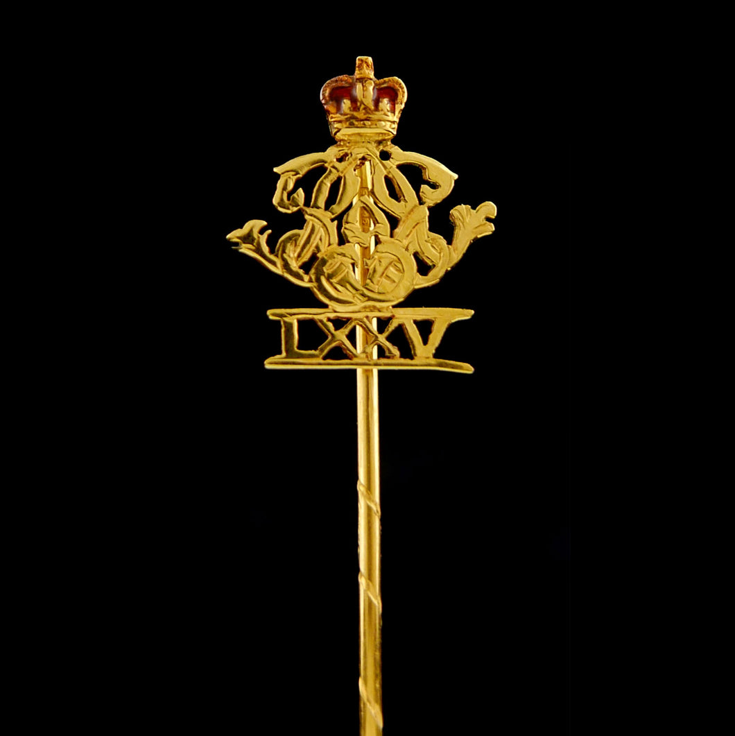 75th (Highland) Field Regiment, Royal Artillery (TA) Stickpin