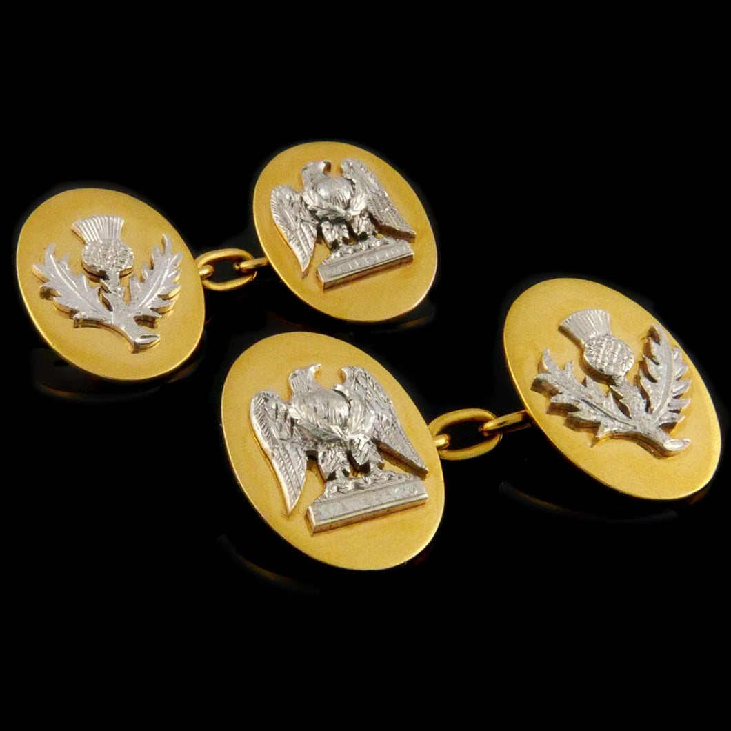 Royal Scots Greys (2nd Dragoons) Cufflinks
