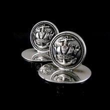 Load image into Gallery viewer, Pair of George V Merchant Navy Menu Holders, 1950
