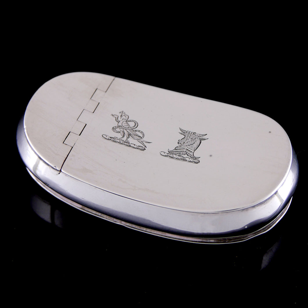 George III Heraldic Snuff Box, 1810