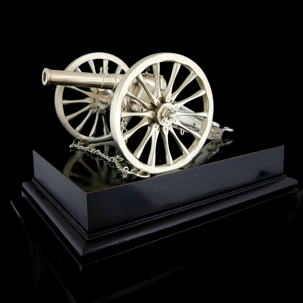 Life Guards D Battery Royal Horse Artillery Presentation Cigar Lighter, 1896