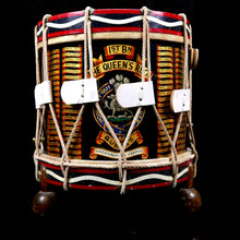 Load image into Gallery viewer, 1st Battalion The Queen’s Regiment Presentation Drum Table, 1966
