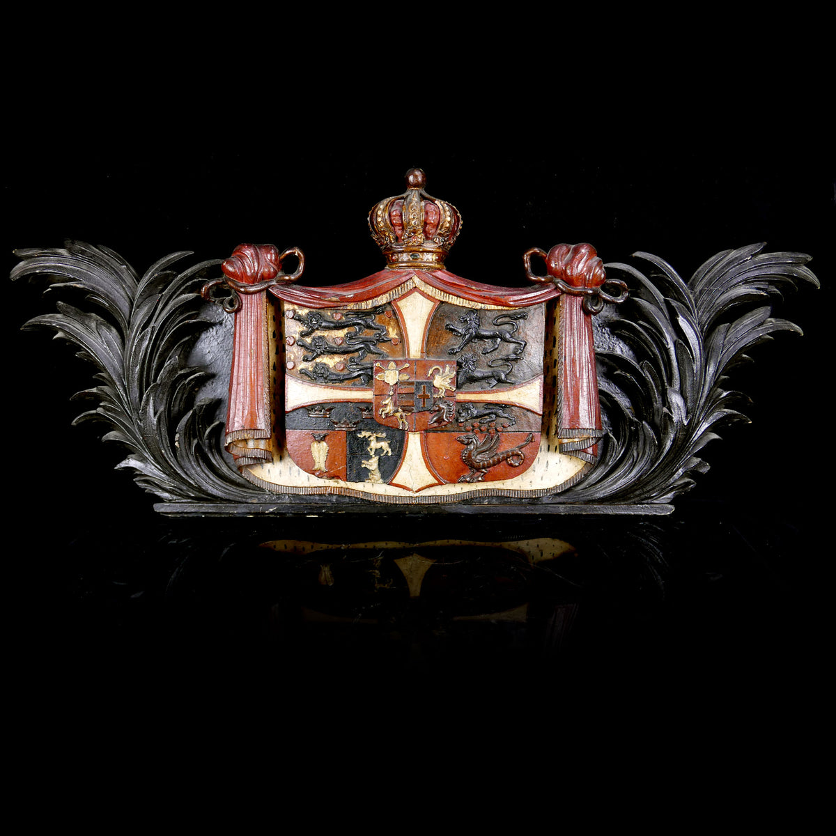 An Early Nineteenth Century Danish Royal Warrant Holder’s Sign, 1820 ...