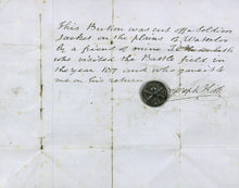 Load image into Gallery viewer, Waterloo Relic Napoleonic Artillery Button, 1815
