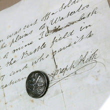 Load image into Gallery viewer, Waterloo Relic Napoleonic Artillery Button, 1815
