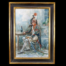 Load image into Gallery viewer, Study of a Premier Empire Dragoon - Maurice Orange, 1900
