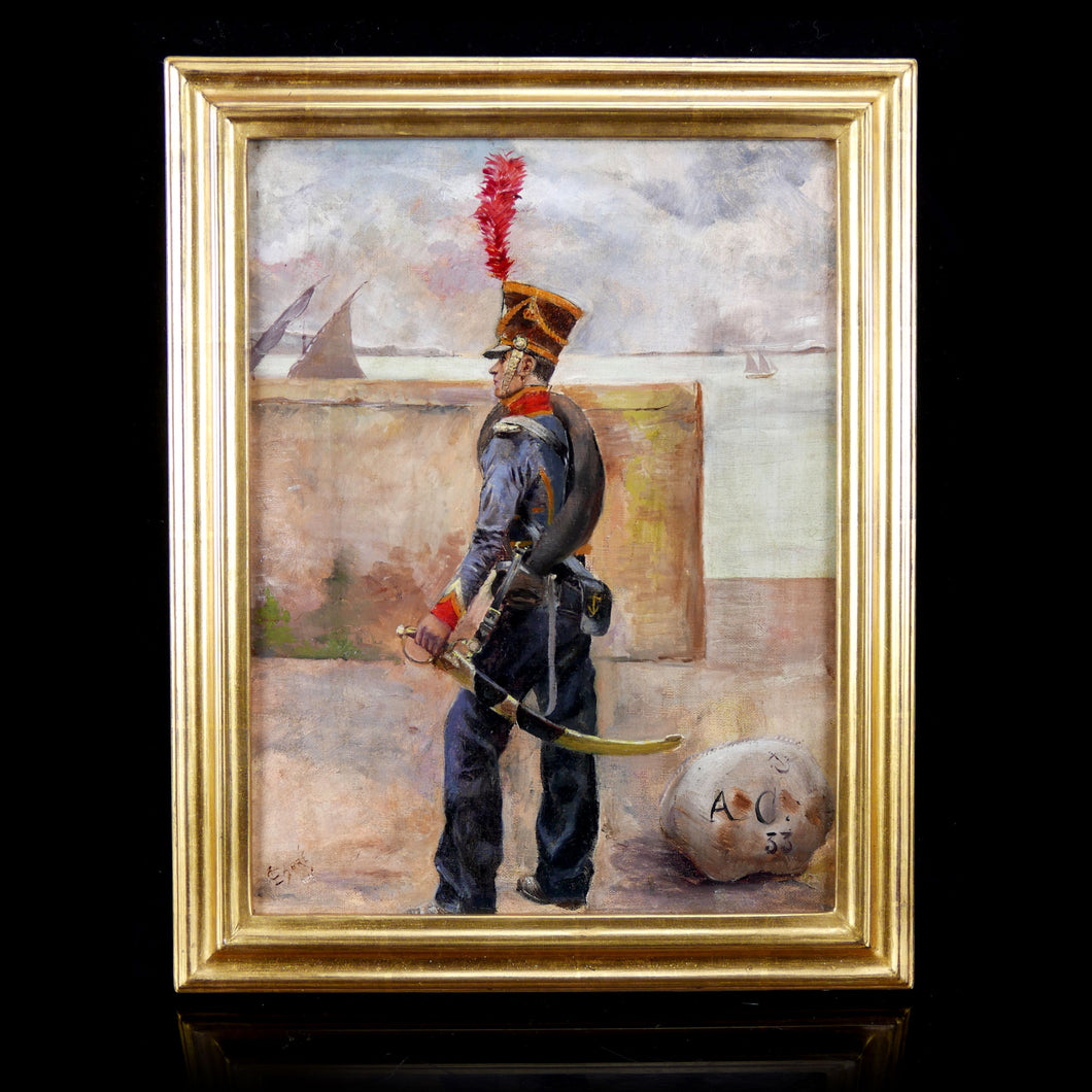 Study of a Sailor of the Battalions de la Marine Imperiale (1808-11), 1933