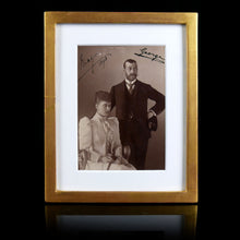 Load image into Gallery viewer, Prince George &amp; Princess Mary Autograph Signed Carte-de-Visite, 1893
