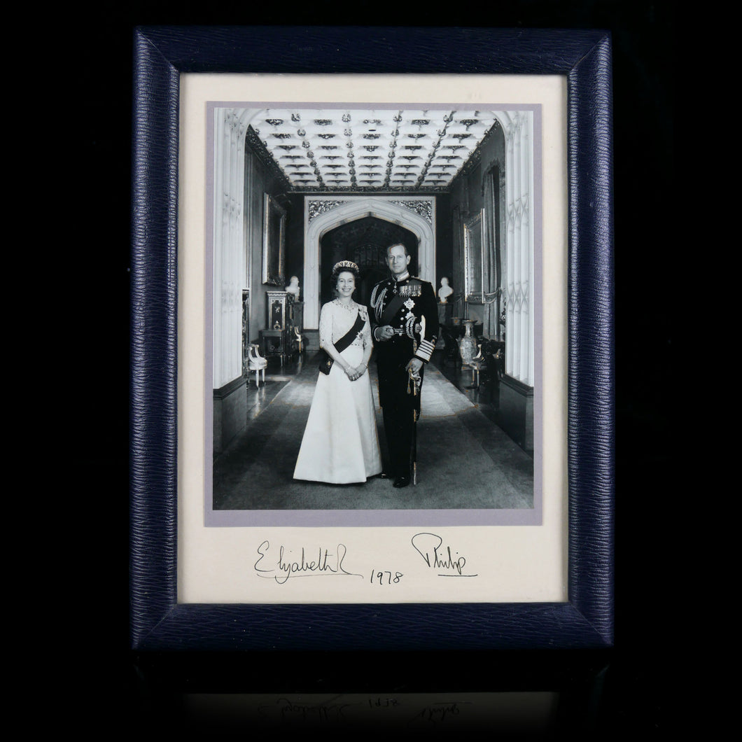 A Royal Presentation Portrait Photographs of The Queen and Prince Philip, 1978