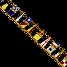 Load image into Gallery viewer, Nautical Signal Flag Bracelet
