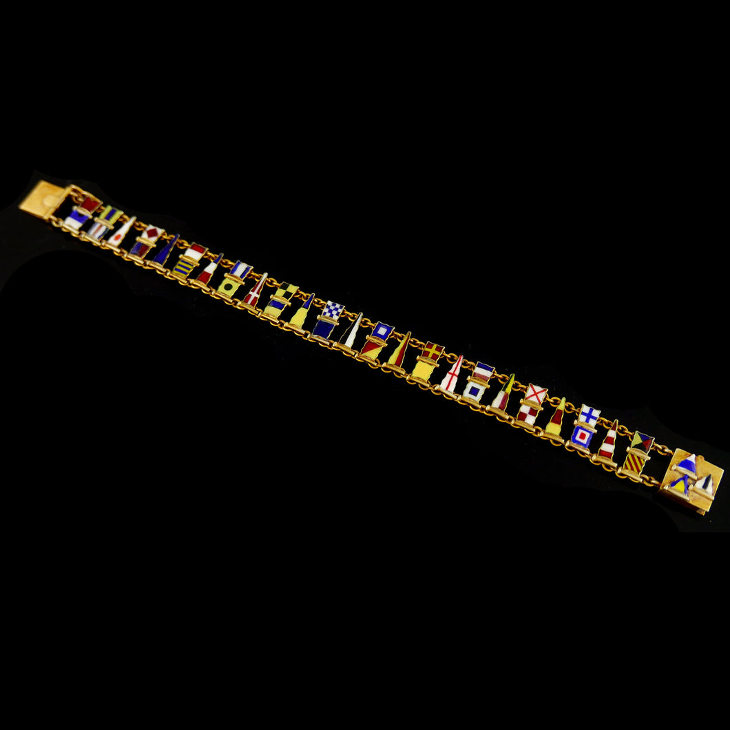 Nautical Signal Flag Bracelet