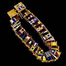 Load image into Gallery viewer, Nautical Signal Flag Bracelet
