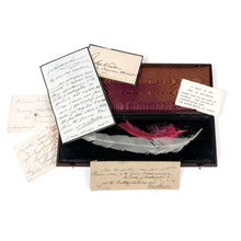 Load image into Gallery viewer, Feathers from Wellington’s Waterloo Bicorne, 1815
