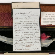 Load image into Gallery viewer, Feathers from Wellington’s Waterloo Bicorne, 1815
