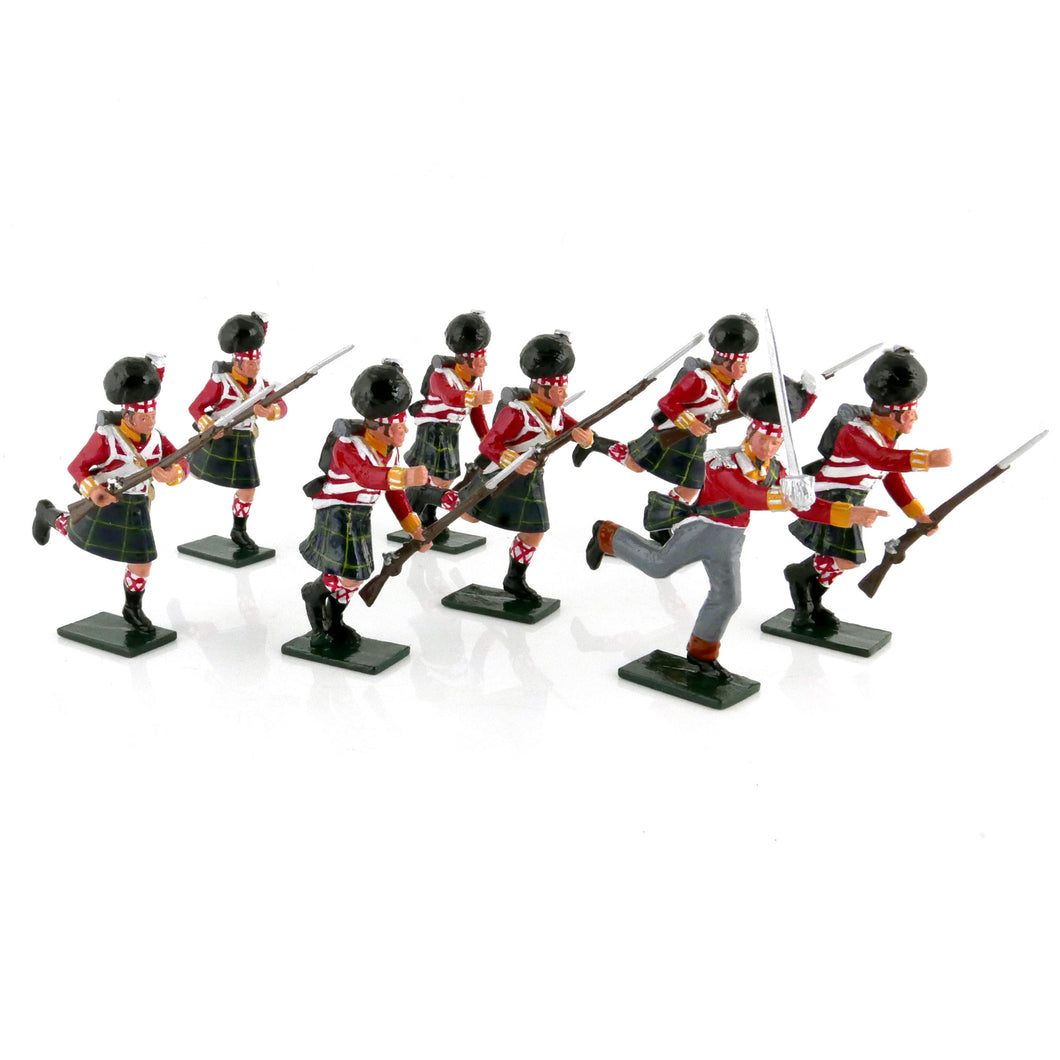 Charging 92nd Gordon Highlanders, 1815