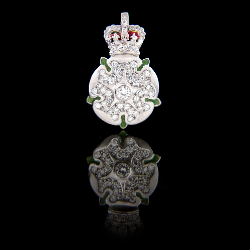 The Queen's Own Yorkshire Yeomanry Brooch
