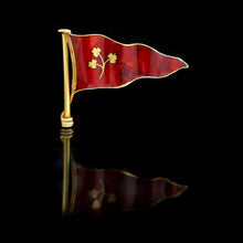 Load image into Gallery viewer, Lough Derg Yacht Club Burgee Brooch
