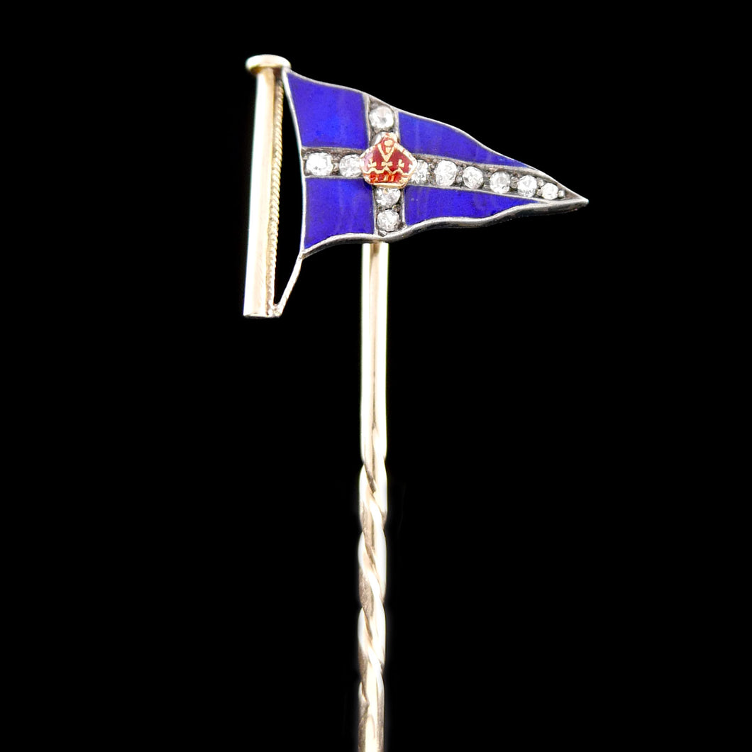 Royal Thames Yacht Club Burgee Stickpin