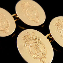 Load image into Gallery viewer, A Pair of Edward, Prince of Wales Presentation Double Sided Cufflinks
