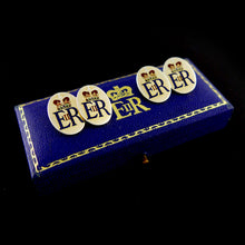 Load image into Gallery viewer, Elizabeth II Royal Presentation Cufflinks
