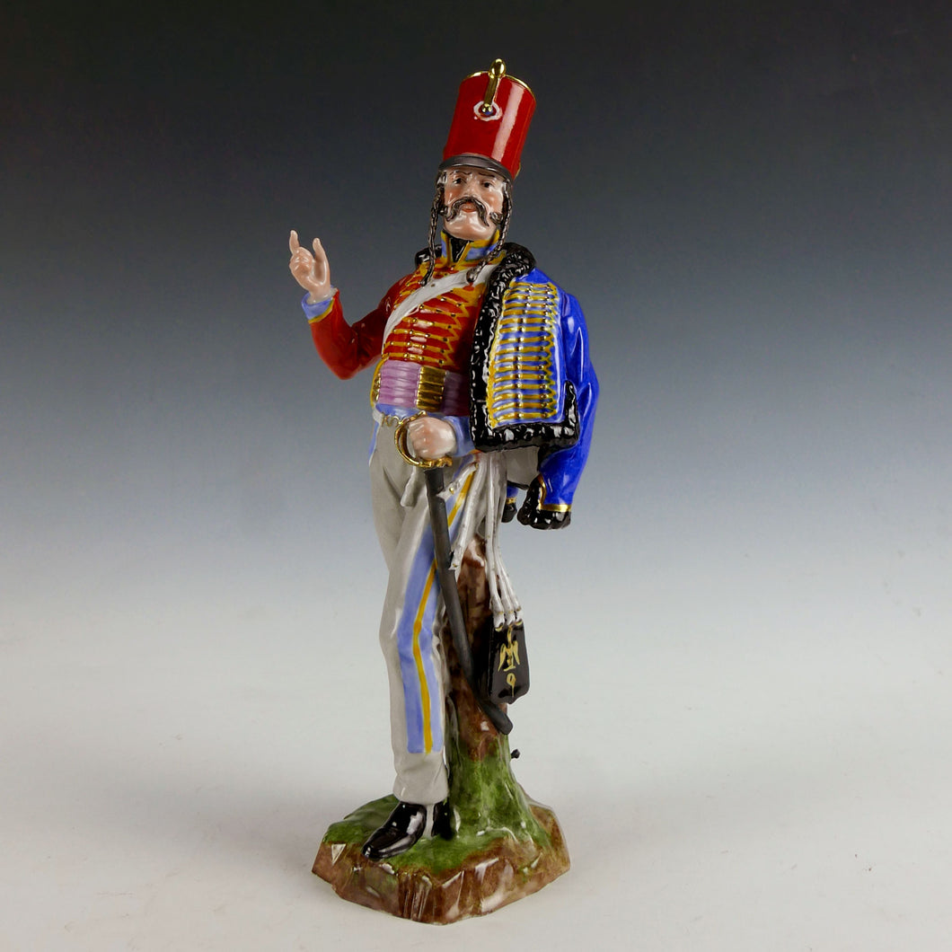 Officier, Hussard du 9e Regiment, 1809