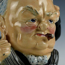 Load image into Gallery viewer, A Second World War ‘V’ for Victory Churchill Toby Jug
