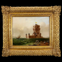 Load image into Gallery viewer, Belém Tower on the Tagus - English school, 1820

