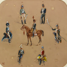 Load image into Gallery viewer, 20th Hussars, Uniform Studies, 1882
