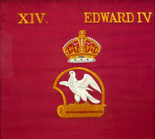 Load image into Gallery viewer, A George VI Grenadier Guards No.14 Company Colour, 1950
