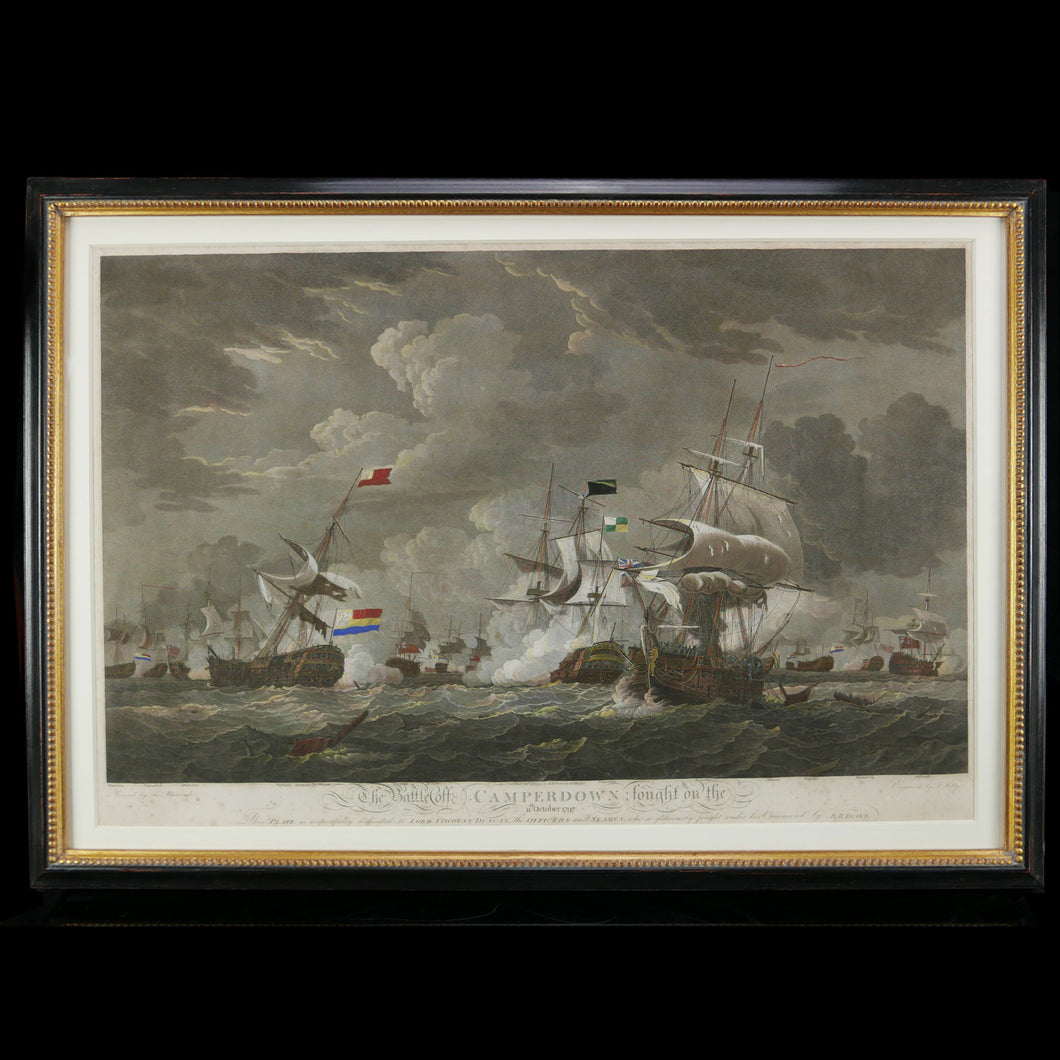 Engraving - The Battle of Camperdown (1797), 1799