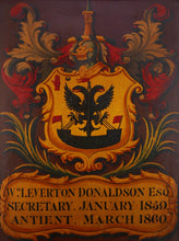Load image into Gallery viewer, Old London - Barnard’s Inn Armorial Panel, 1860
