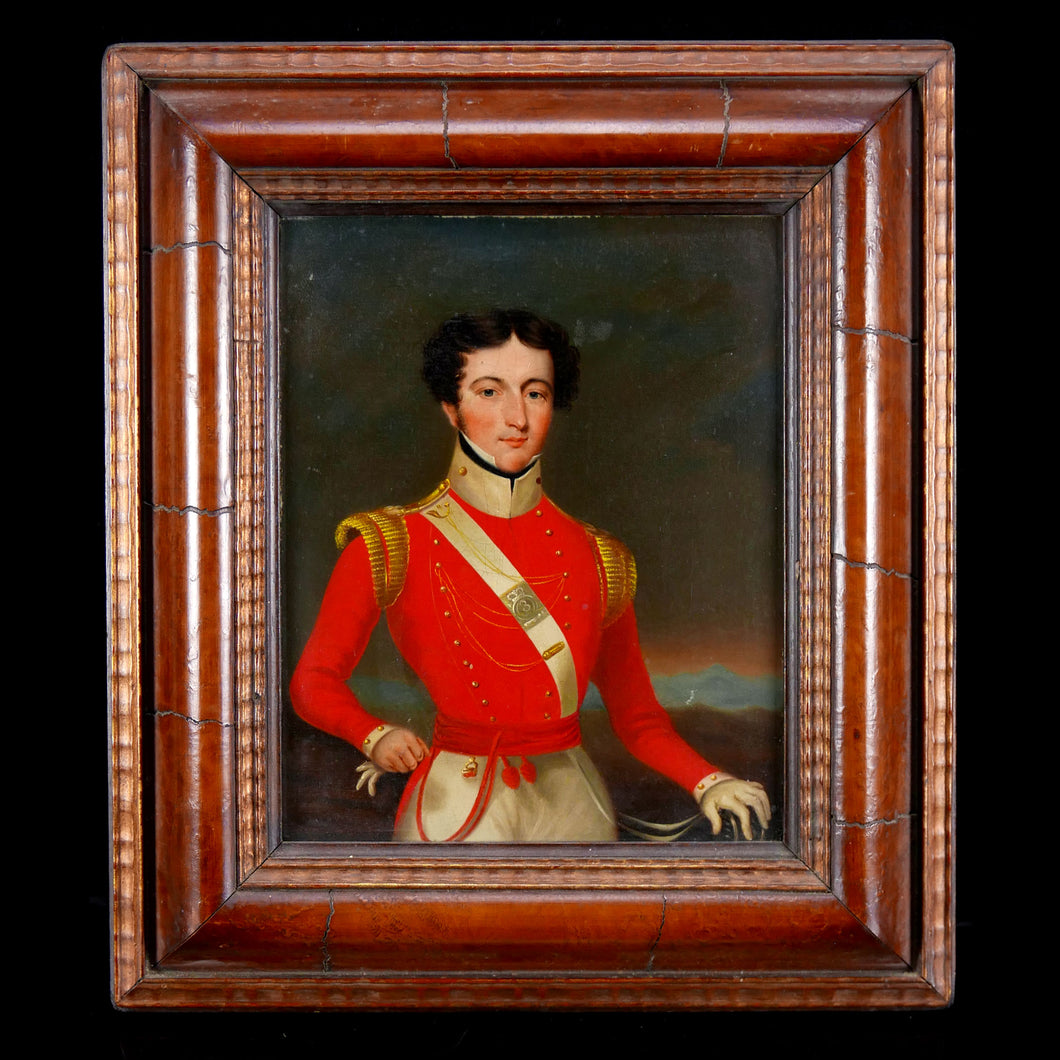 East India Company Officer Portrait, 1830