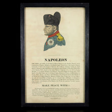 Load image into Gallery viewer, Napoleon Caricature, 1814
