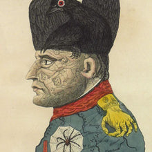Load image into Gallery viewer, Napoleon Caricature, 1814
