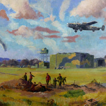 Load image into Gallery viewer, A Halifax Squadron Airfield - Stephen Bone, 1942
