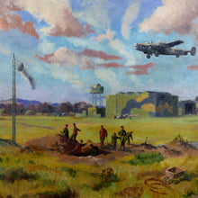 Load image into Gallery viewer, A Halifax Squadron Airfield - Stephen Bone, 1942
