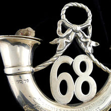 Load image into Gallery viewer, 68th (Durham) Light Infantry Table Cigar Lighter, 1883
