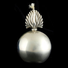 Load image into Gallery viewer, George V Flaming Grenade Silver Table Lighter, 1928
