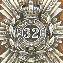 Load image into Gallery viewer, 32nd (Cornwall) Regiment of Foot Shoulder Belt Plate, 1830-55
