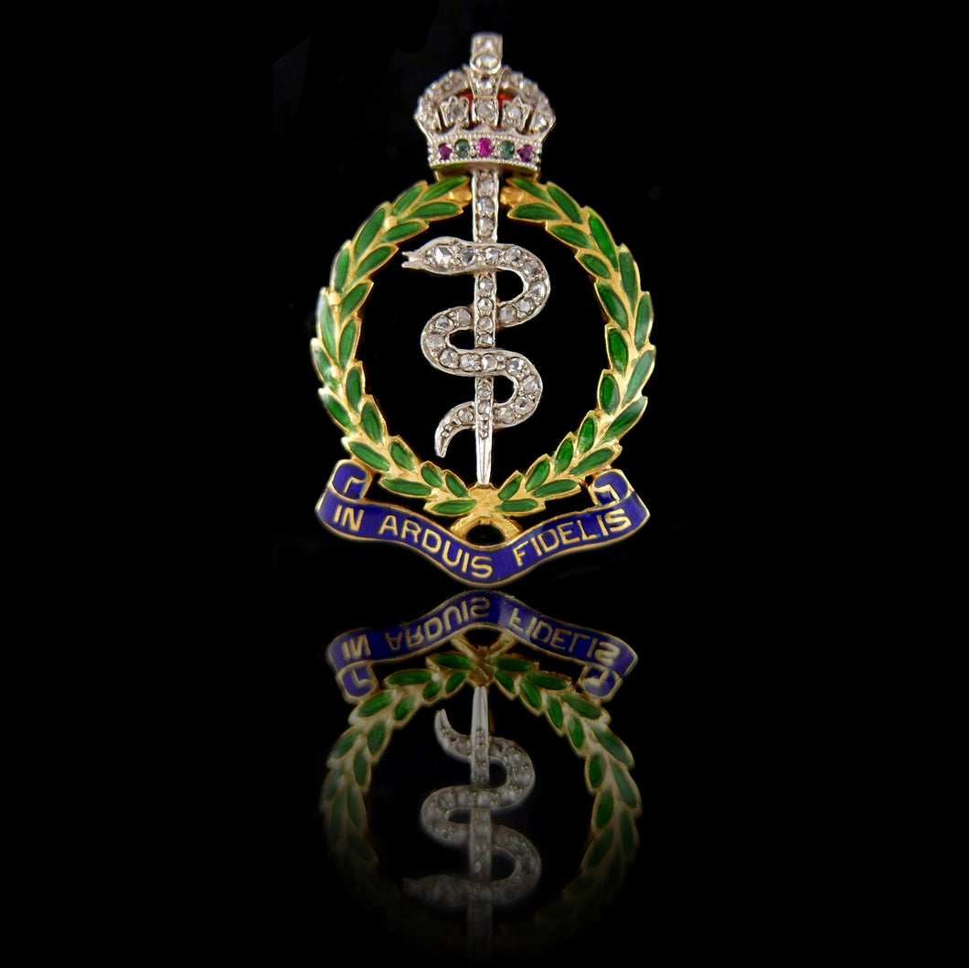Royal Army Medical Corps Brooch