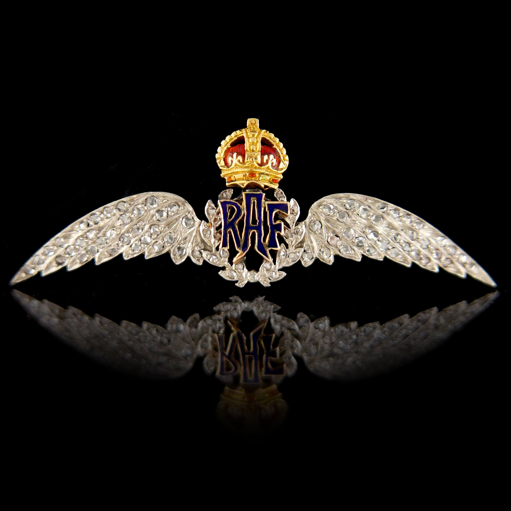 Royal Air Force Pilot's Wings Brooch – The Armoury St James's