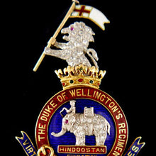 Load image into Gallery viewer, The Duke of Wellington’s Regiment (West Riding) Brooch
